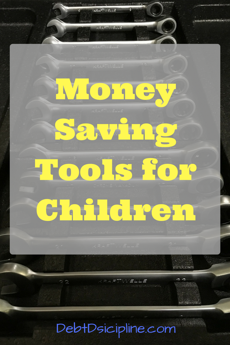 Money Saving Tools for Children - Debt Discipline - You can never start too early teaching your children about money.