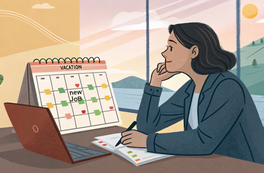 navigating vacation job