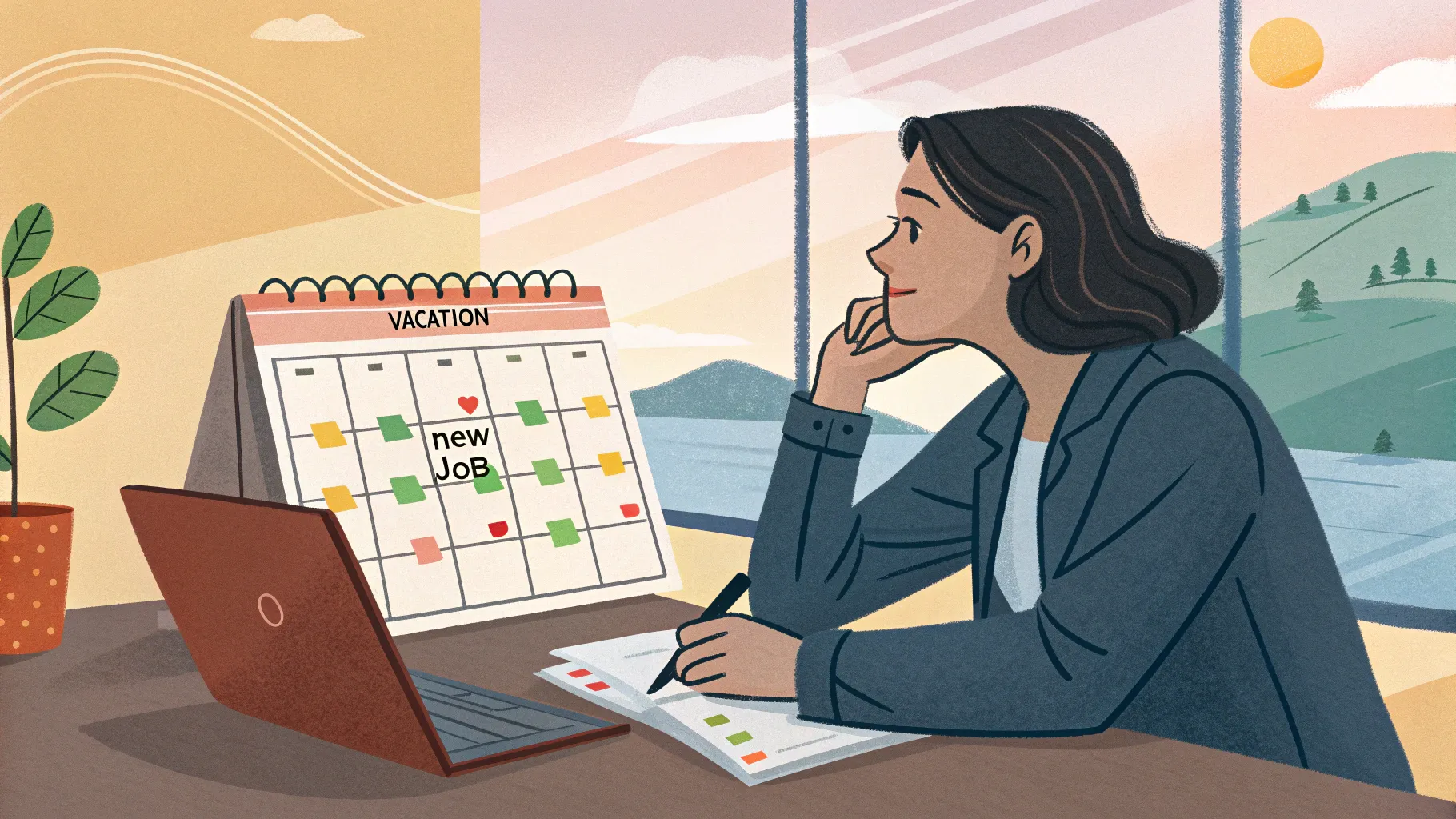 navigating vacation job
