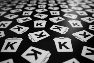 Many objects with the letter "k" are scattered; k-shaped economy
